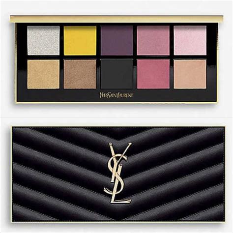 ysl 10 color eye palette|YSL couture clutch eyeshadow palette.